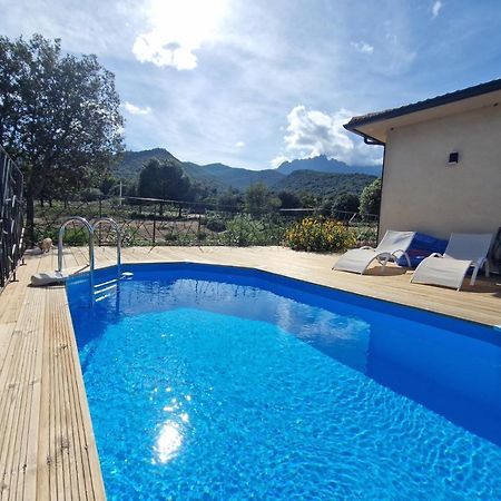 Domaine U Filanciu - Casa Chiara - Centru Di Corsica Villa Moltifao Ngoại thất bức ảnh